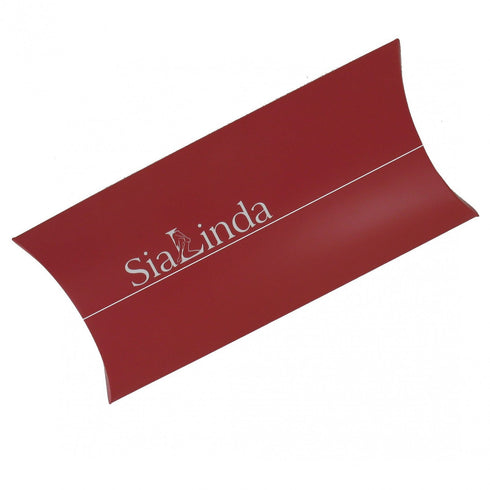 SiaLinda: Halsband echtes Leder schwarz mit 2 Straß - Kristallen und großem O-Ring 20mm, Geschenkverpackung - SiaLinda.com